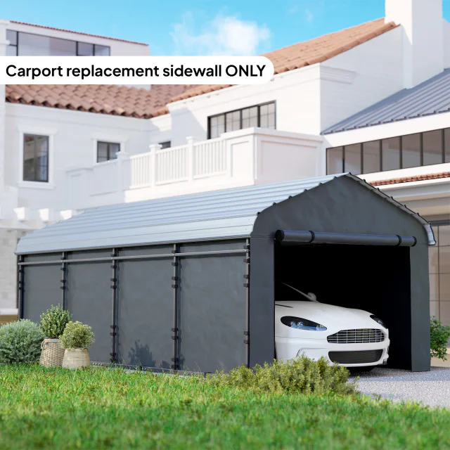 Parois latérales de remplacement pour abri de voiture